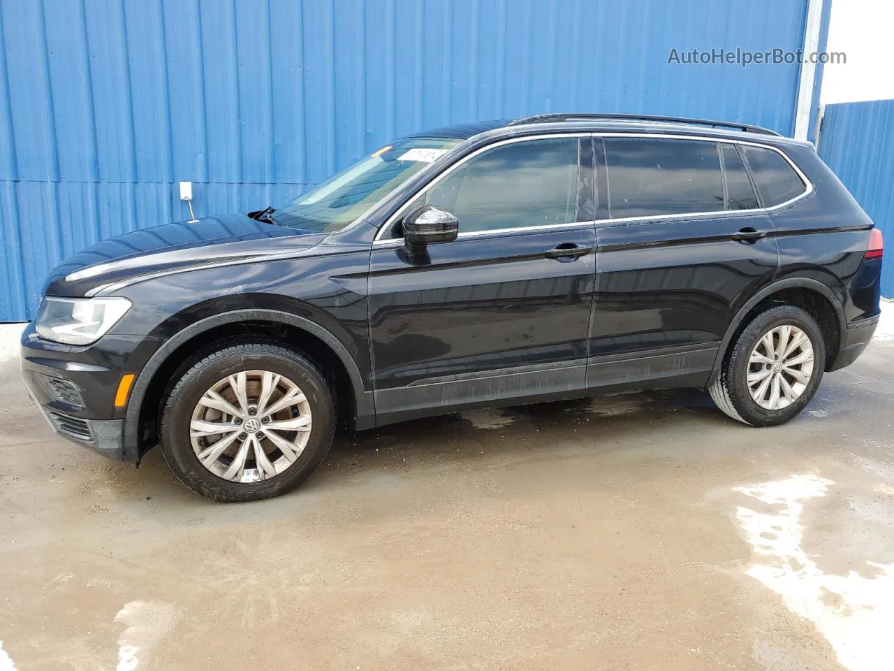 2019 Volkswagen Tiguan Se Black vin: 3VV3B7AX9KM030109