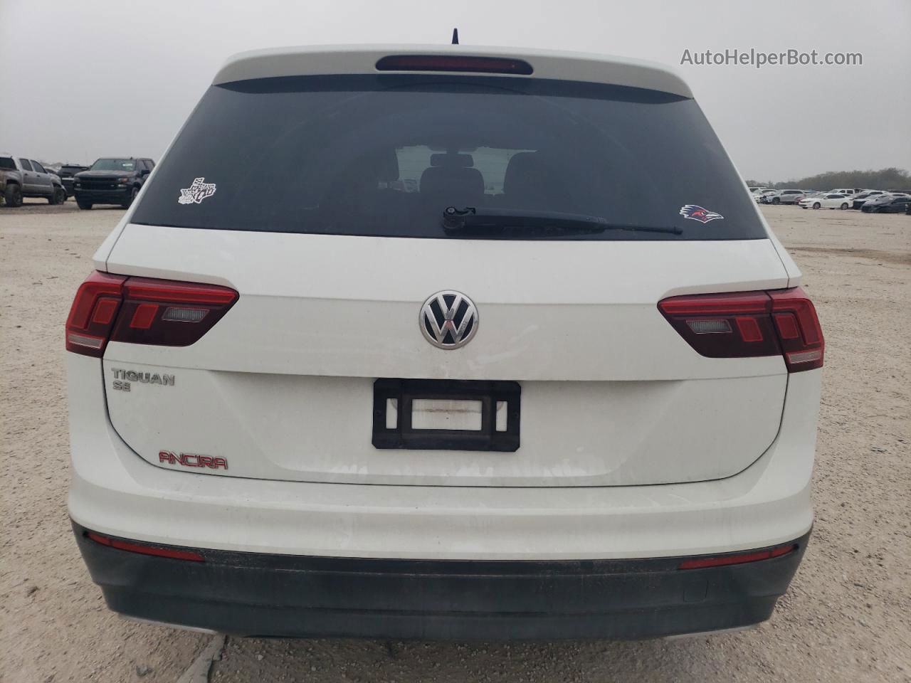 2019 Volkswagen Tiguan Se Белый vin: 3VV3B7AX9KM074921