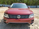 2019 Volkswagen Tiguan Se Red vin: 3VV3B7AX9KM115287