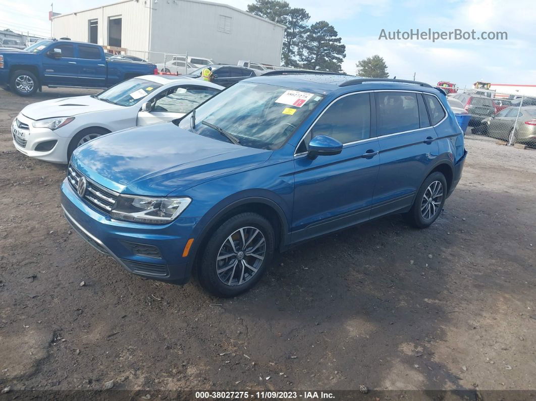 2019 Volkswagen Tiguan 2.0t Se/2.0t Sel/2.0t Sel R-line/2.0t Sel R-line Black Blue vin: 3VV3B7AX9KM127715