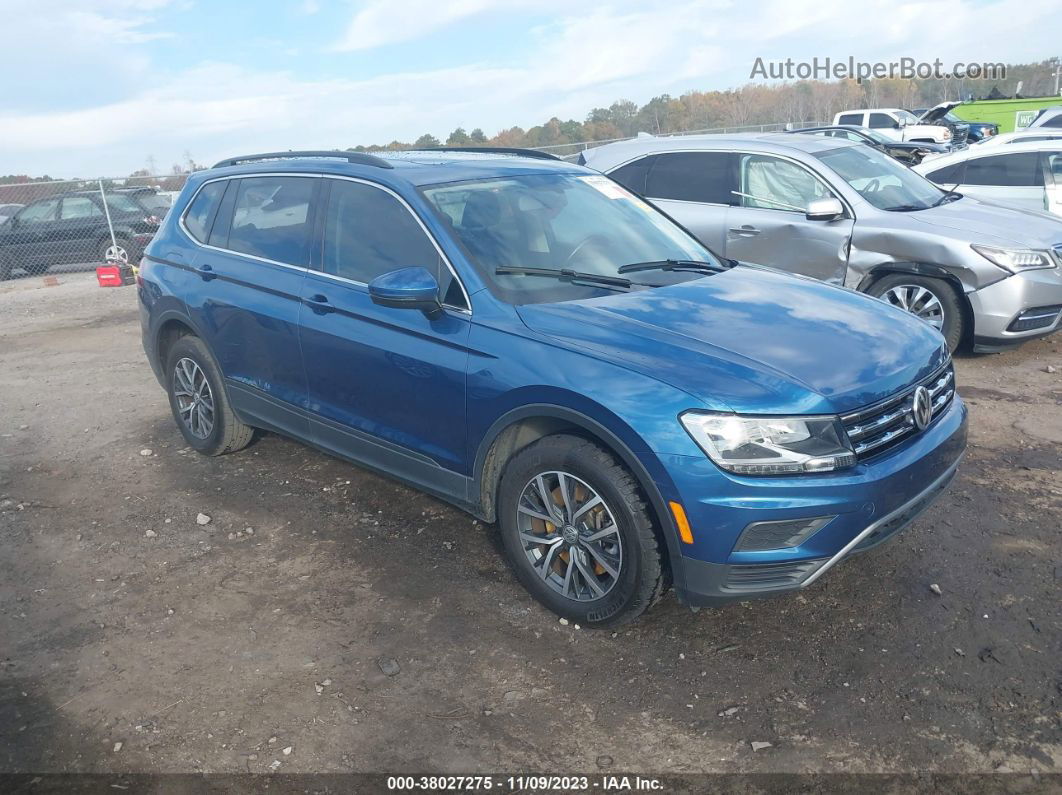 2019 Volkswagen Tiguan 2.0t Se/2.0t Sel/2.0t Sel R-line/2.0t Sel R-line Black Blue vin: 3VV3B7AX9KM127715