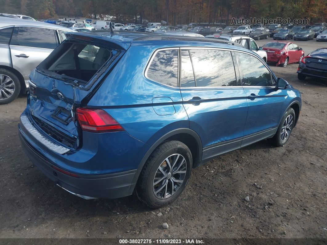2019 Volkswagen Tiguan 2.0t Se/2.0t Sel/2.0t Sel R-line/2.0t Sel R-line Black Blue vin: 3VV3B7AX9KM127715