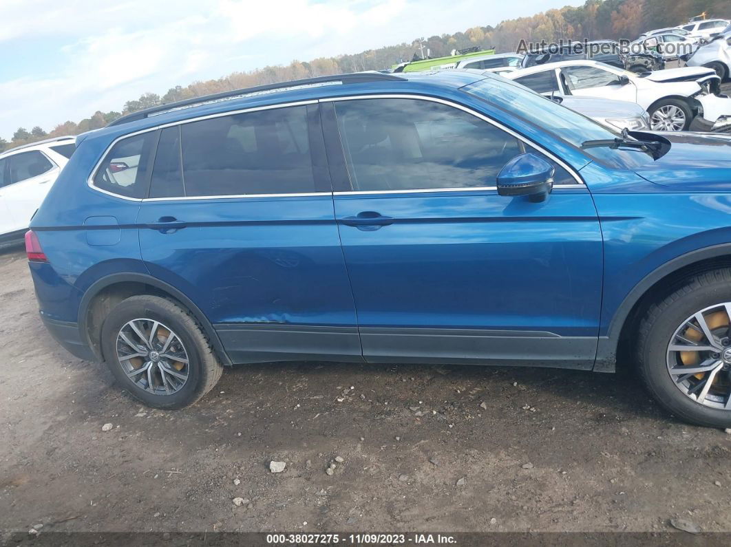 2019 Volkswagen Tiguan 2.0t Se/2.0t Sel/2.0t Sel R-line/2.0t Sel R-line Black Blue vin: 3VV3B7AX9KM127715