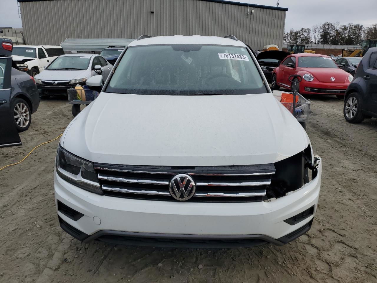 2021 Volkswagen Tiguan Se White vin: 3VV3B7AX9MM031926