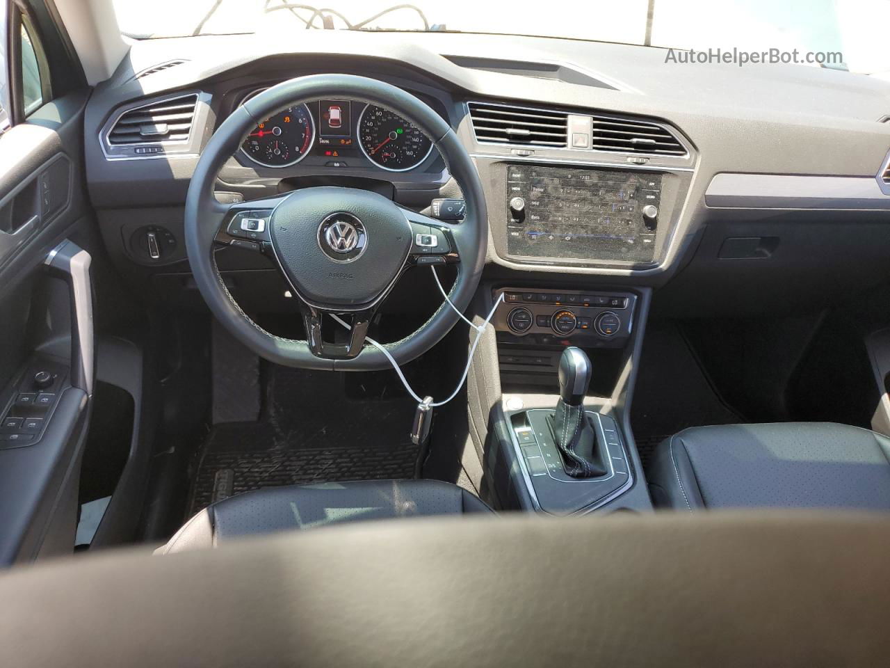 2021 Volkswagen Tiguan Se Синий vin: 3VV3B7AX9MM046832