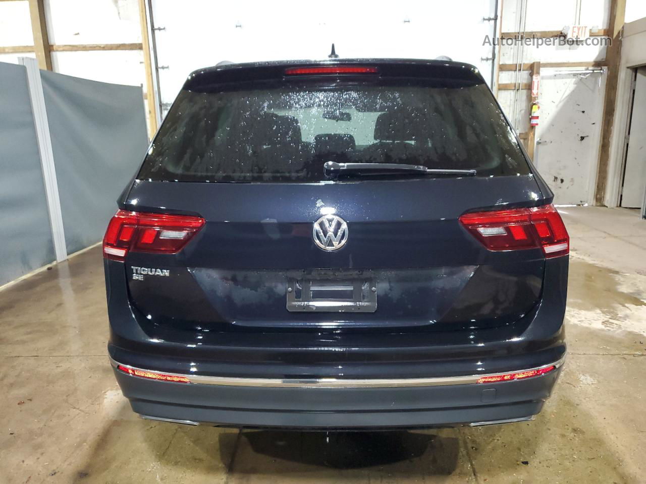 2021 Volkswagen Tiguan Se Черный vin: 3VV3B7AX9MM066451