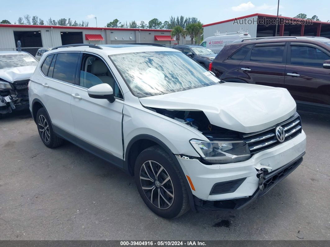 2021 Volkswagen Tiguan 2.0t Se/2.0t Se R-line Black/2.0t Sel White vin: 3VV3B7AX9MM094363