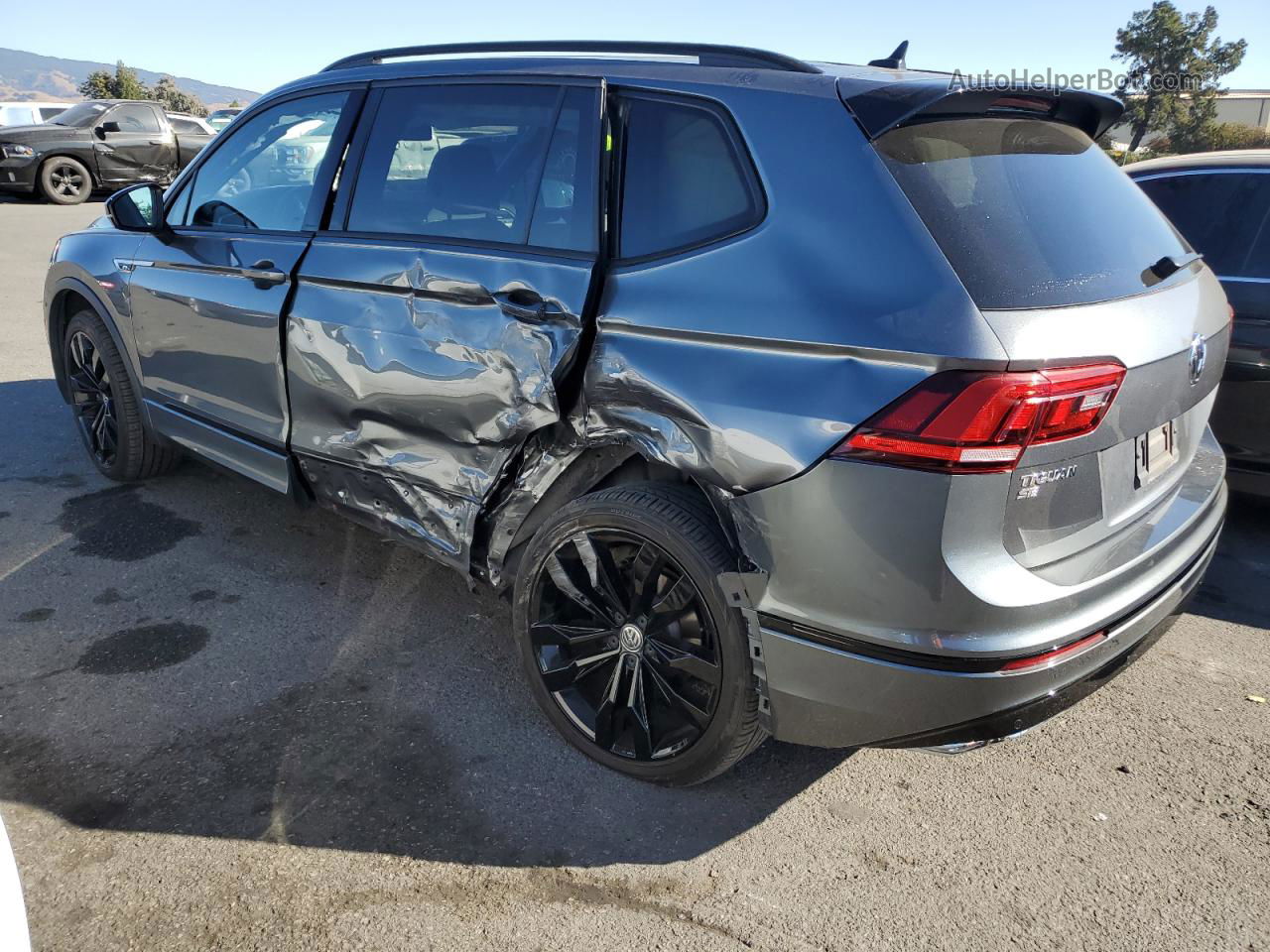 2021 Volkswagen Tiguan Se Charcoal vin: 3VV3B7AX9MM109427