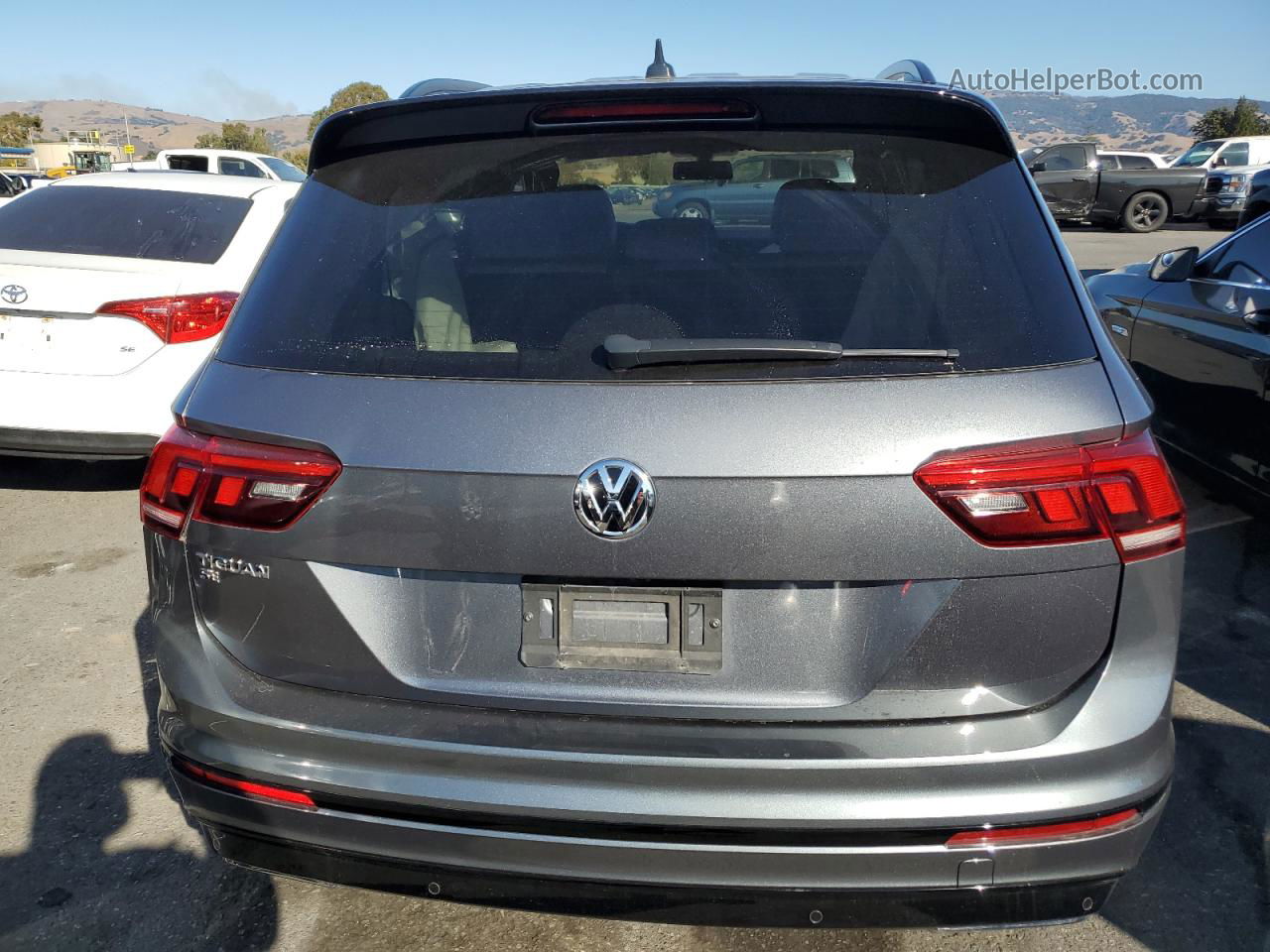 2021 Volkswagen Tiguan Se Charcoal vin: 3VV3B7AX9MM109427