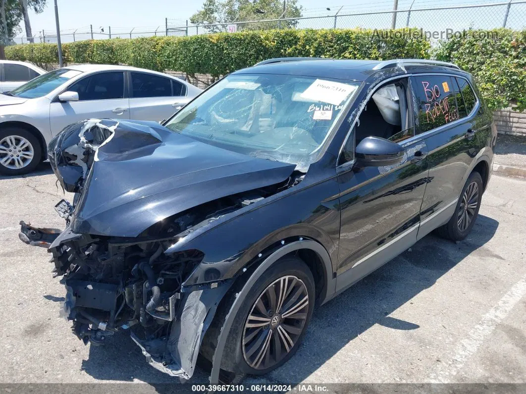 2018 Volkswagen Tiguan 2.0t Se/2.0t Sel Black vin: 3VV3B7AXXJM007856