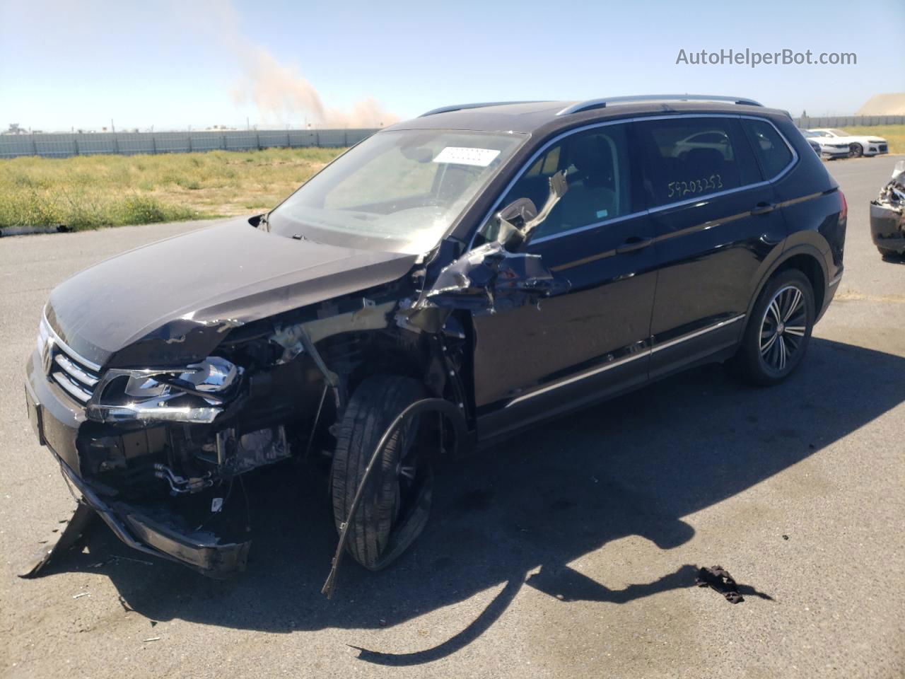 2019 Volkswagen Tiguan Se Black vin: 3VV3B7AXXKM028577