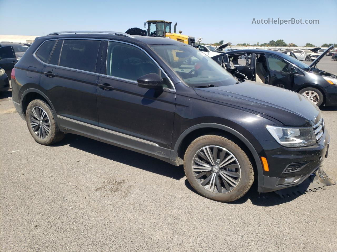 2019 Volkswagen Tiguan Se Black vin: 3VV3B7AXXKM028577