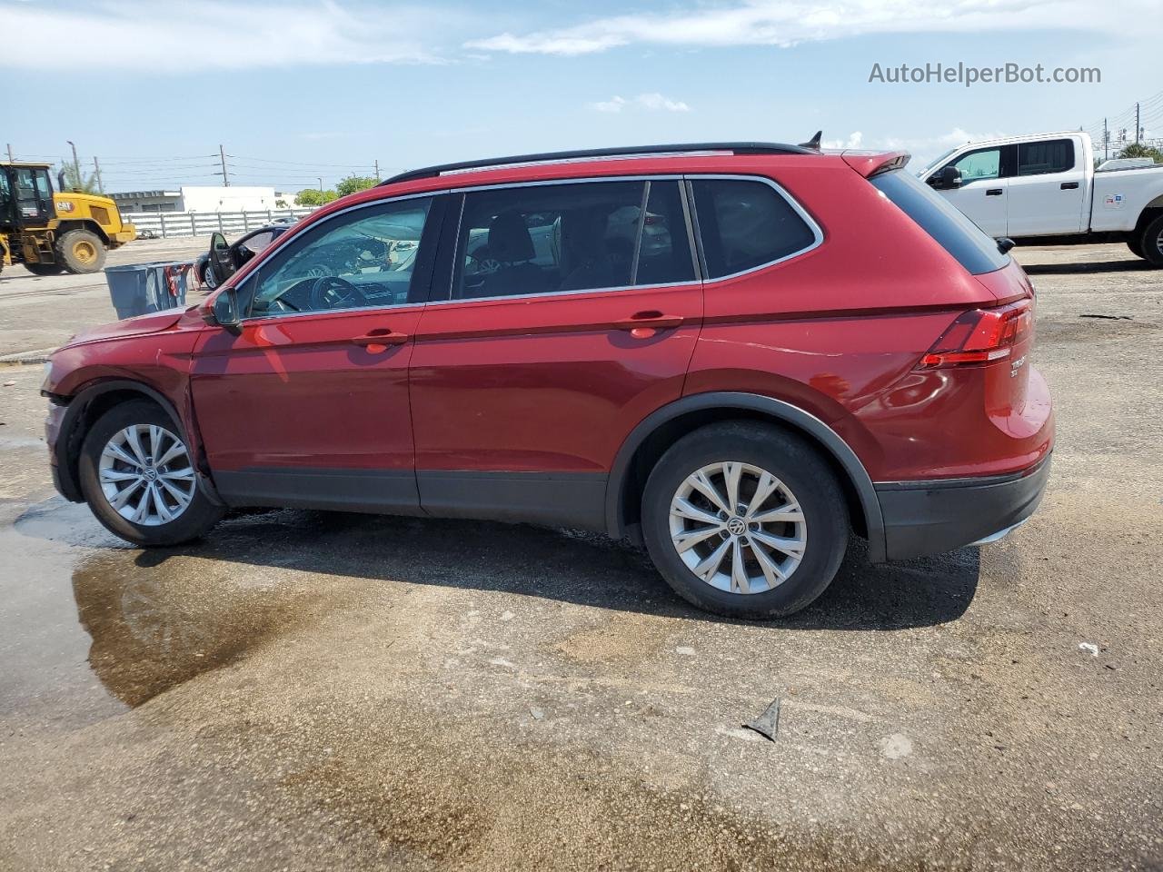 2019 Volkswagen Tiguan Se Красный vin: 3VV3B7AXXKM061711