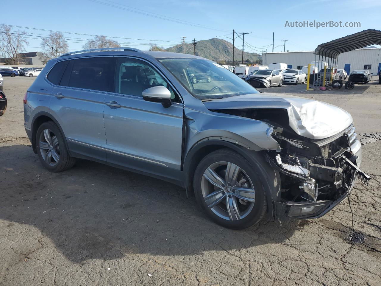 2021 Volkswagen Tiguan Se Silver vin: 3VV3B7AXXMM008848