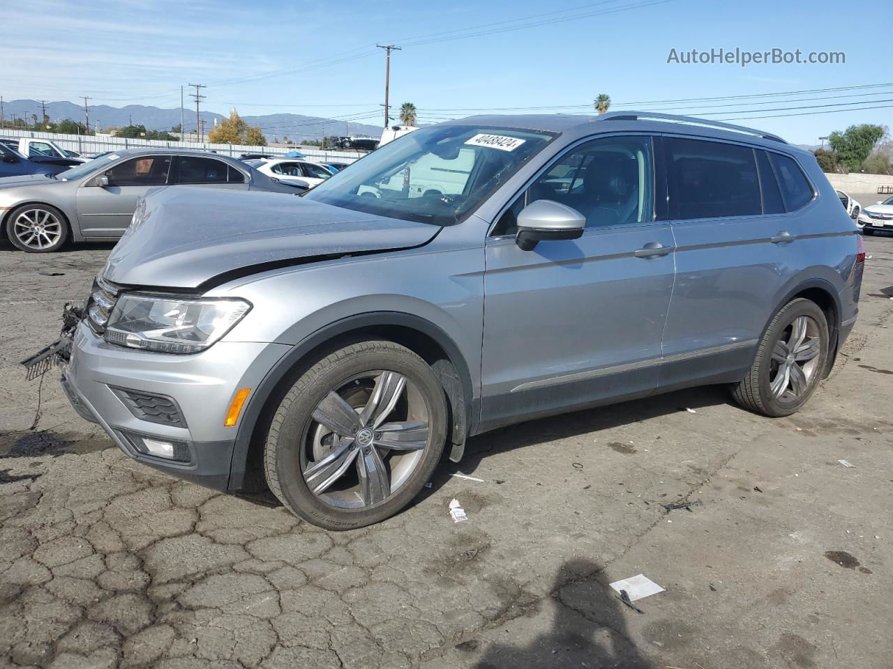 2021 Volkswagen Tiguan Se Silver vin: 3VV3B7AXXMM008848