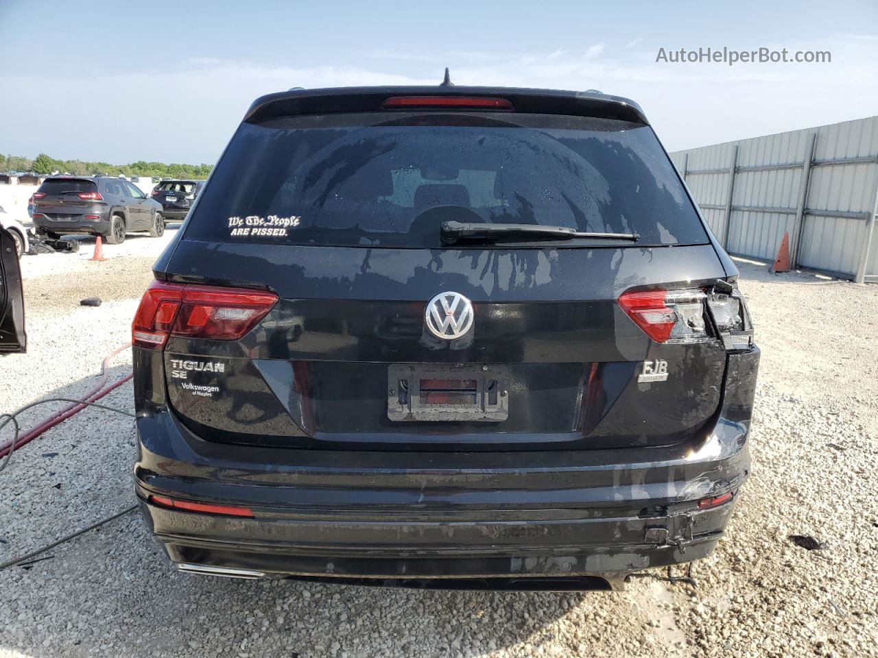 2021 Volkswagen Tiguan Se Black vin: 3VV3B7AXXMM082299