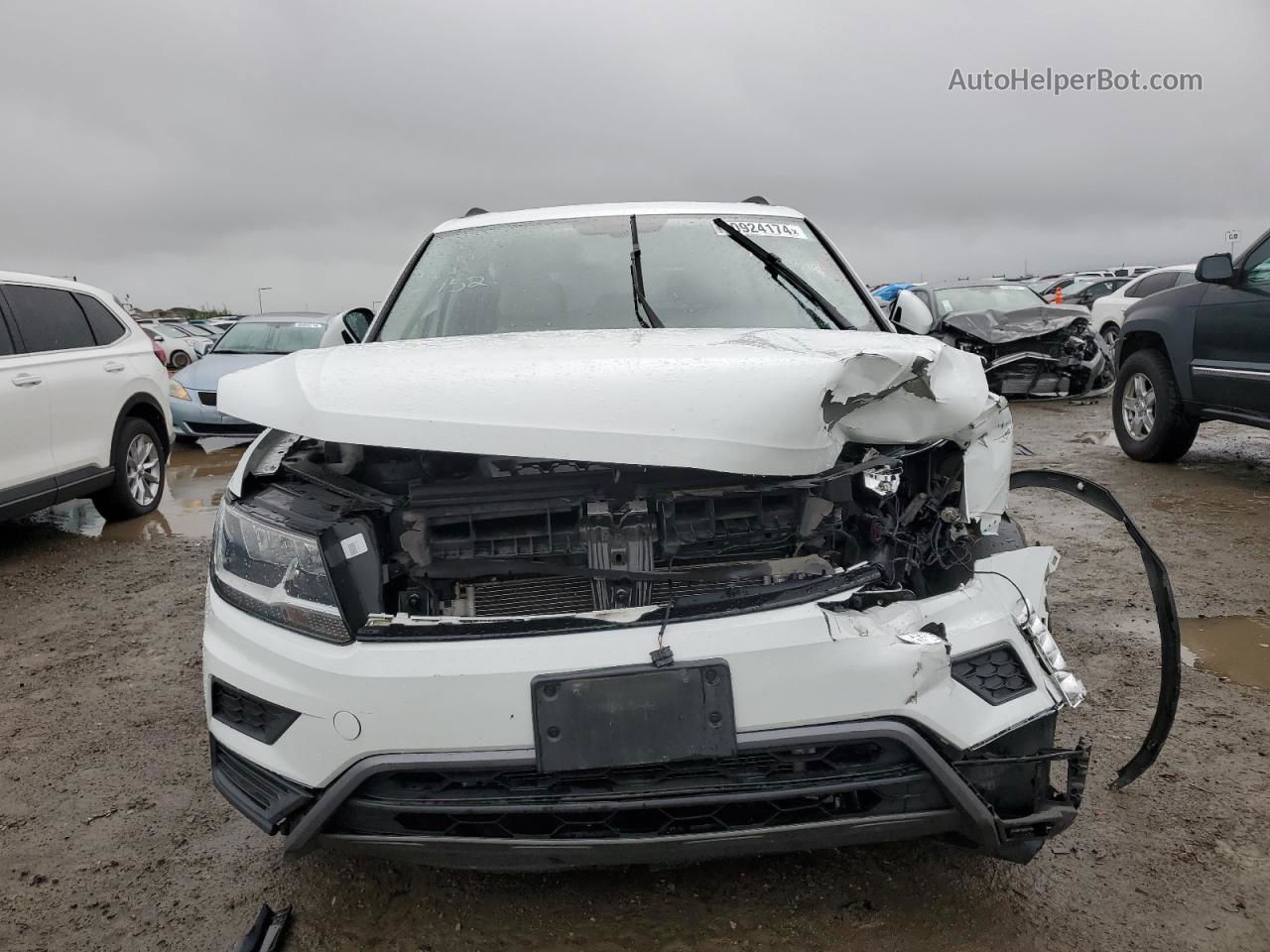 2021 Volkswagen Tiguan Se White vin: 3VV3B7AXXMM084831