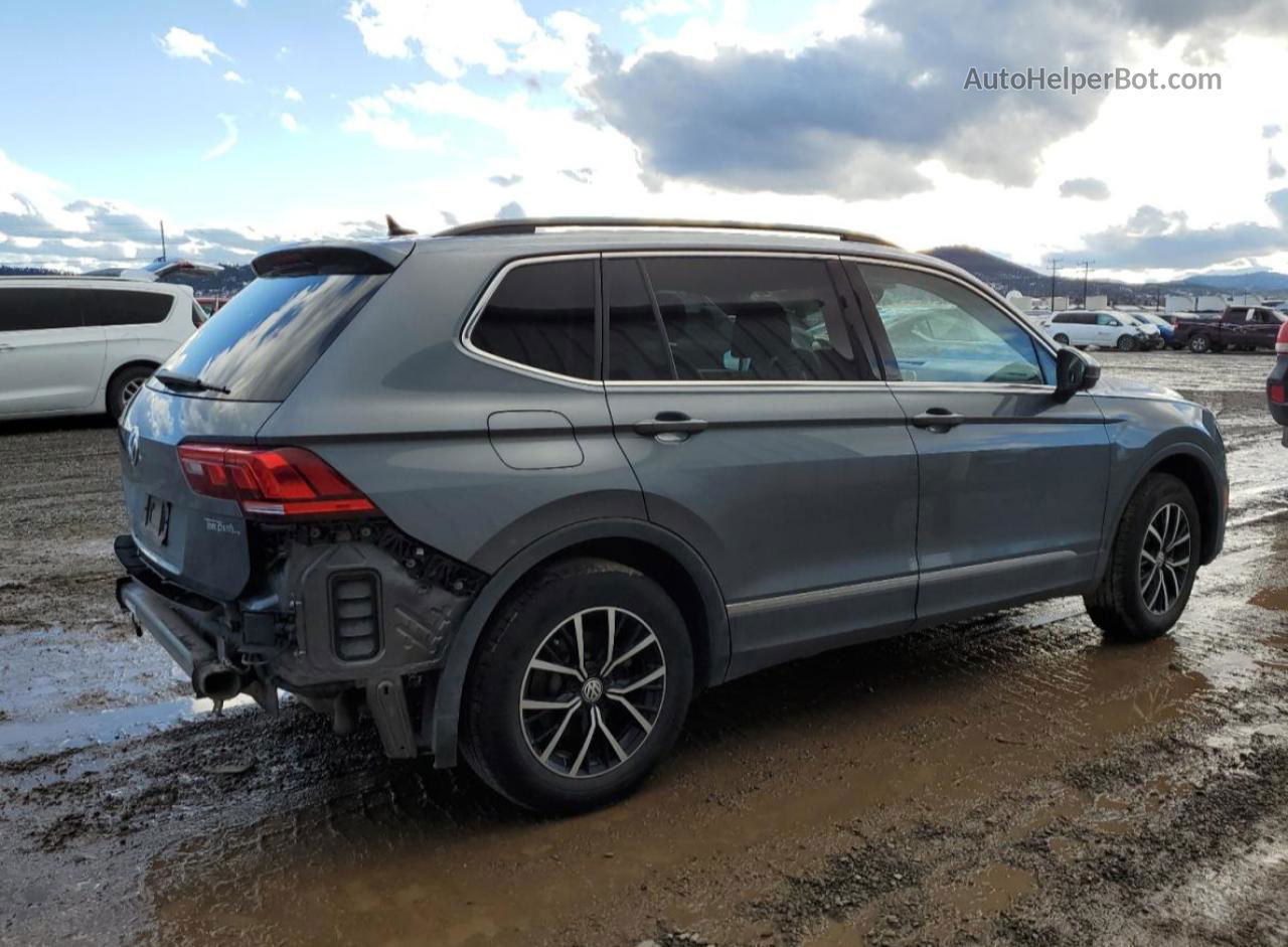 2021 Volkswagen Tiguan Se Gray vin: 3VV3B7AXXMM121280