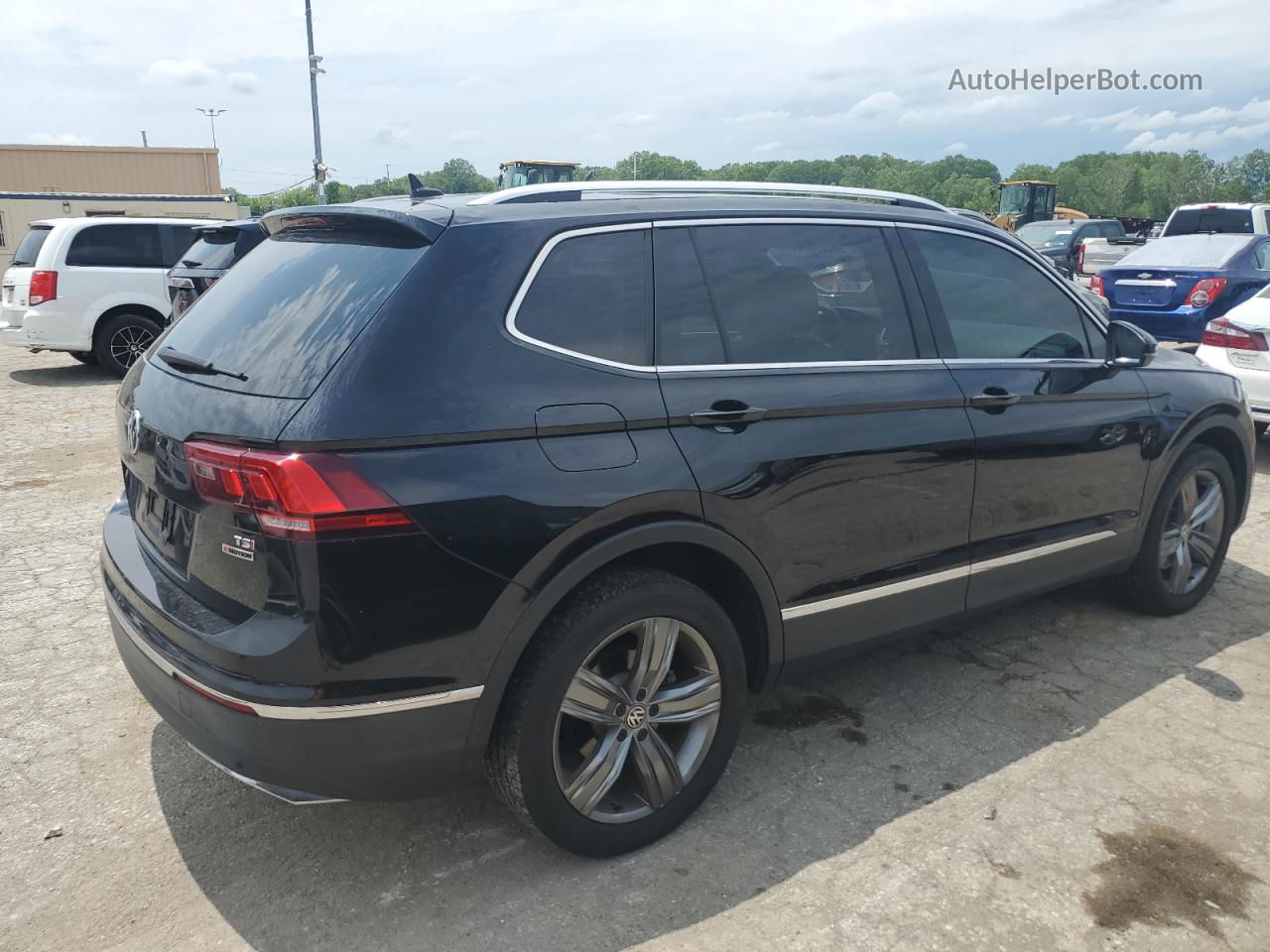 2018 Volkswagen Tiguan Sel Premium Black vin: 3VV4B7AX0JM216804