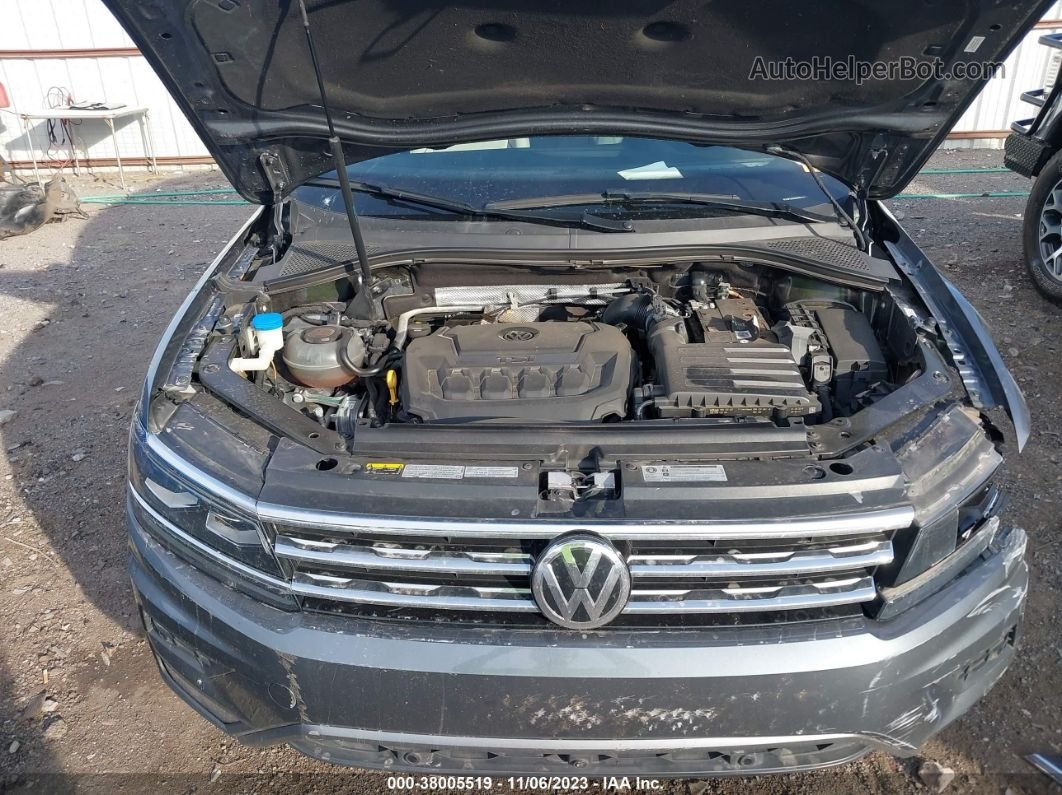 2019 Volkswagen Tiguan 2.0t Sel Premium/2.0t Sel Premium R-line Gray vin: 3VV4B7AX0KM007628