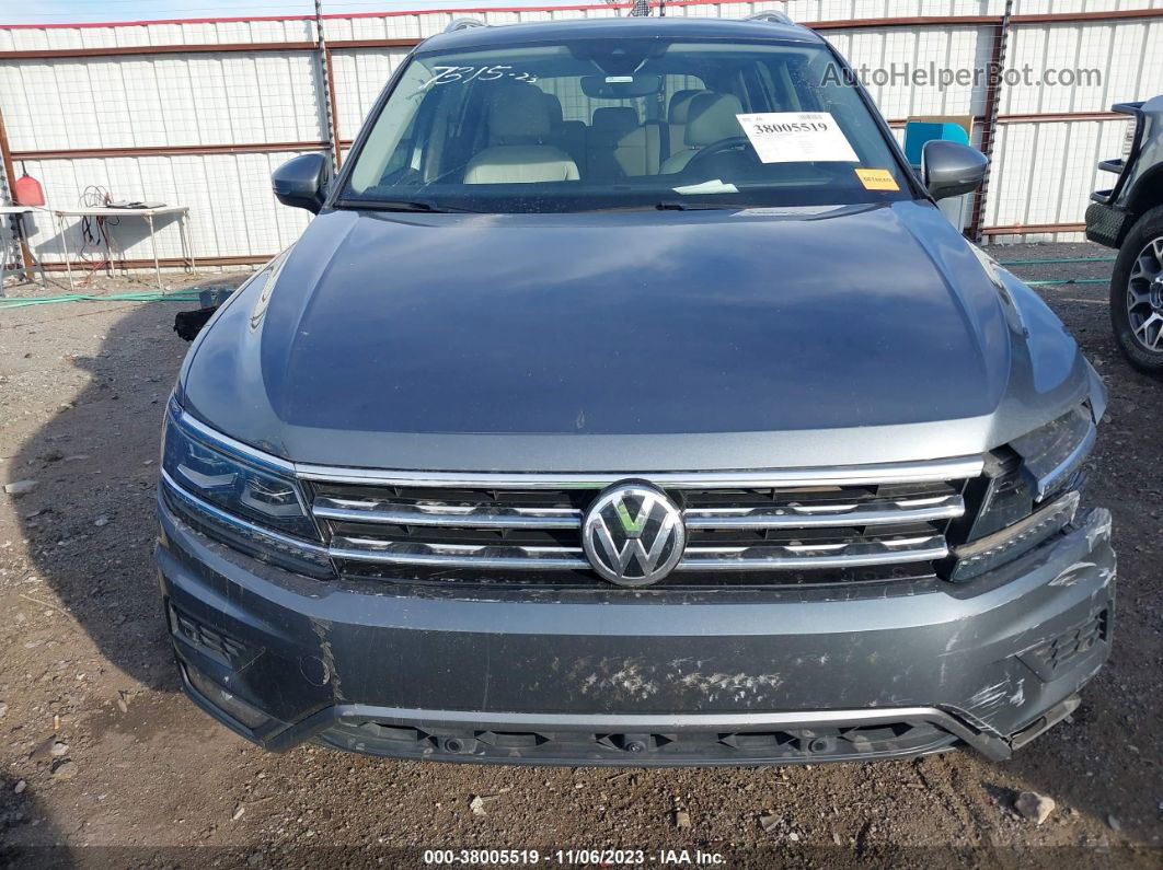 2019 Volkswagen Tiguan 2.0t Sel Premium/2.0t Sel Premium R-line Gray vin: 3VV4B7AX0KM007628