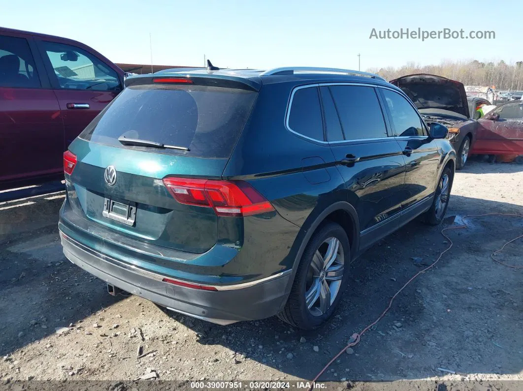 2019 Volkswagen Tiguan 2.0t Sel Premium/2.0t Sel Premium R-line Green vin: 3VV4B7AX0KM022842