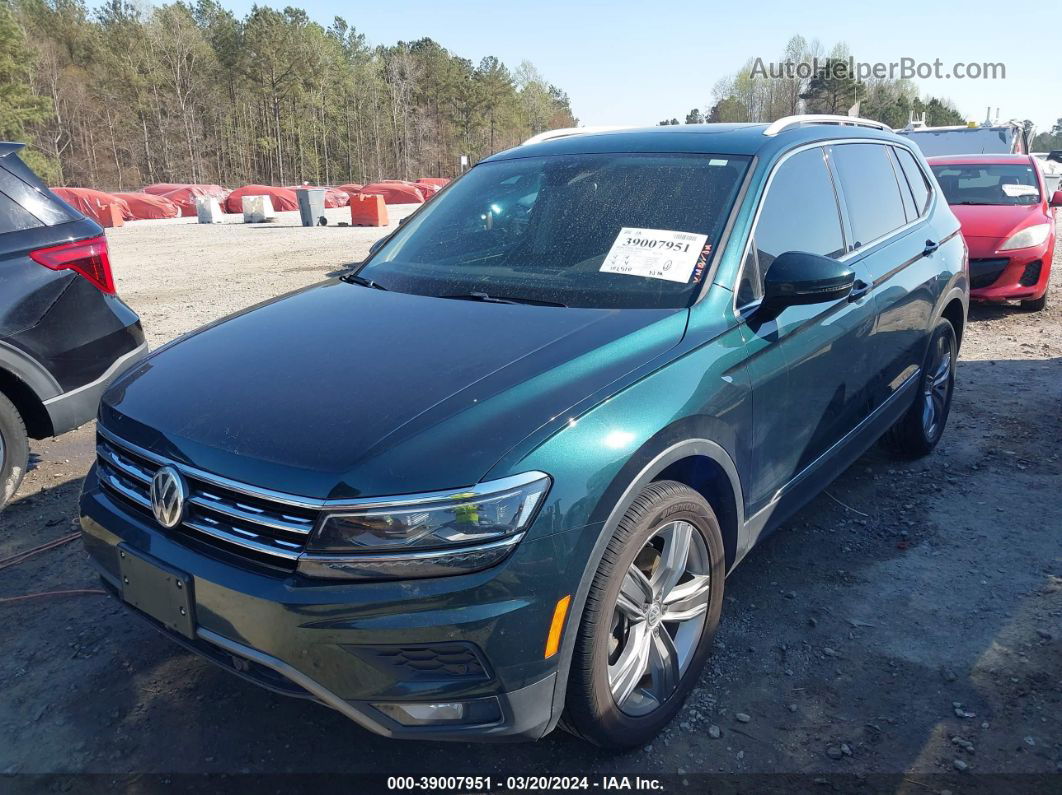 2019 Volkswagen Tiguan 2.0t Sel Premium/2.0t Sel Premium R-line Green vin: 3VV4B7AX0KM022842