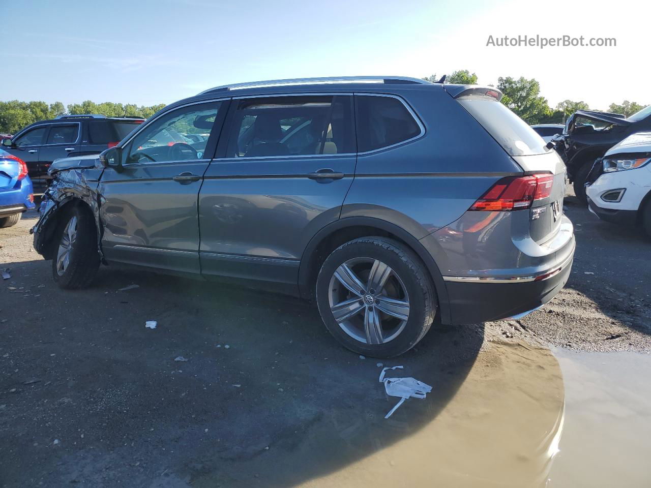 2019 Volkswagen Tiguan Sel Premium Gray vin: 3VV4B7AX1KM139720