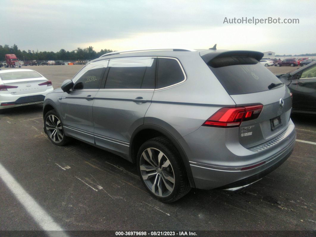 2021 Volkswagen Tiguan Sel Premium R-line Gray vin: 3VV4B7AX1MM111709