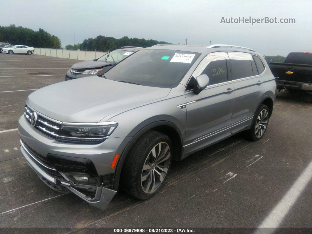 2021 Volkswagen Tiguan Sel Premium R-line Gray vin: 3VV4B7AX1MM111709