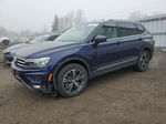 2021 Volkswagen Tiguan Sel Premium R-line Синий vin: 3VV4B7AX2MM142998