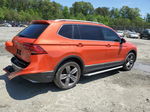 2018 Volkswagen Tiguan Sel Premium Orange vin: 3VV4B7AX3JM213895