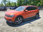 2018 Volkswagen Tiguan Sel Premium Orange vin: 3VV4B7AX3JM213895