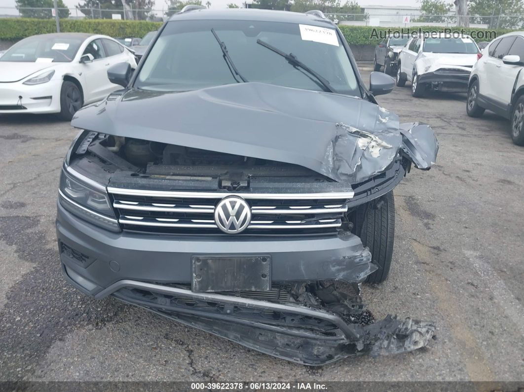 2018 Volkswagen Tiguan 2.0t Sel Premium Gray vin: 3VV4B7AX4JM155165