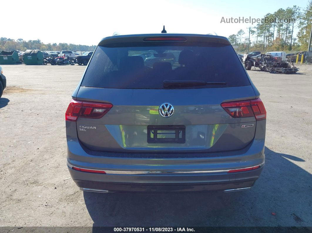 2021 Volkswagen Tiguan 2.0t Sel Premium R-line Blue vin: 3VV4B7AX4MM147622