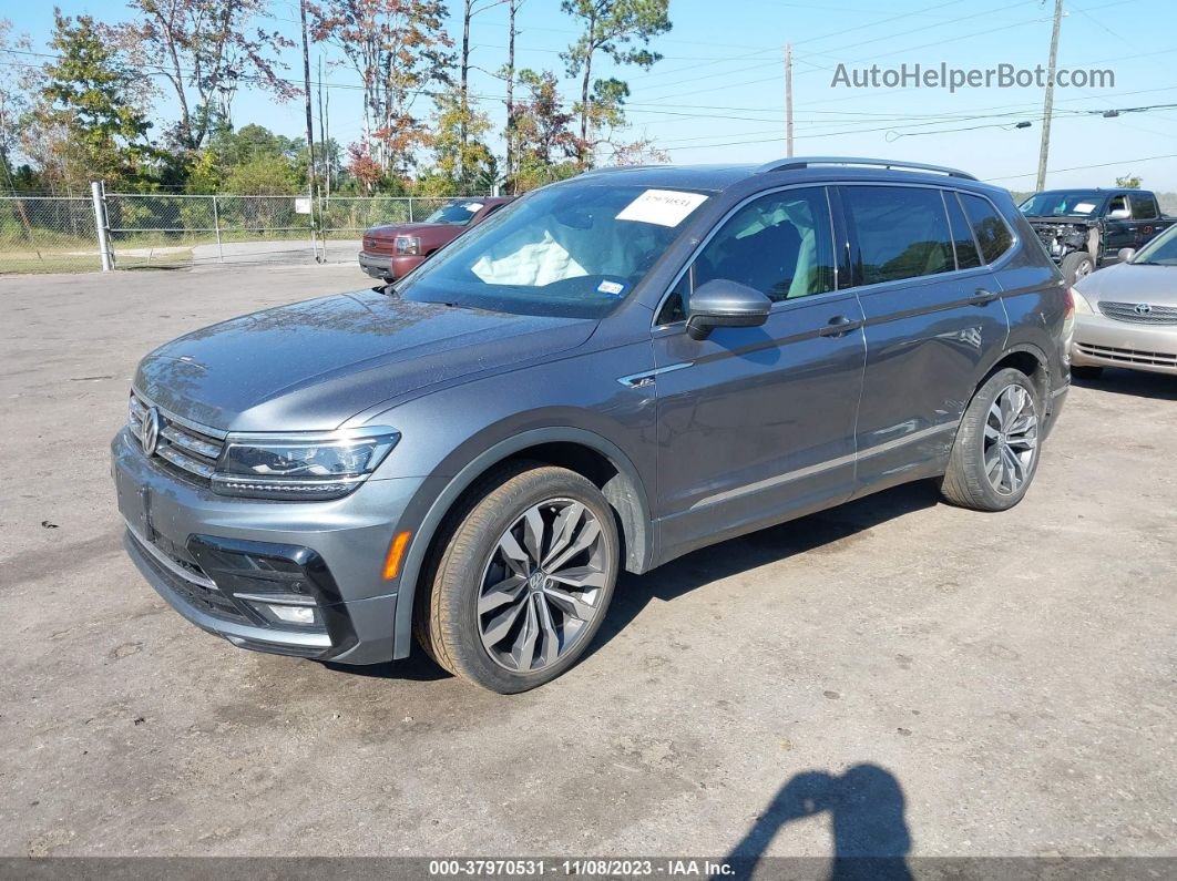 2021 Volkswagen Tiguan 2.0t Sel Premium R-line Синий vin: 3VV4B7AX4MM147622