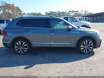 2021 Volkswagen Tiguan 2.0t Sel Premium R-line Blue vin: 3VV4B7AX4MM147622