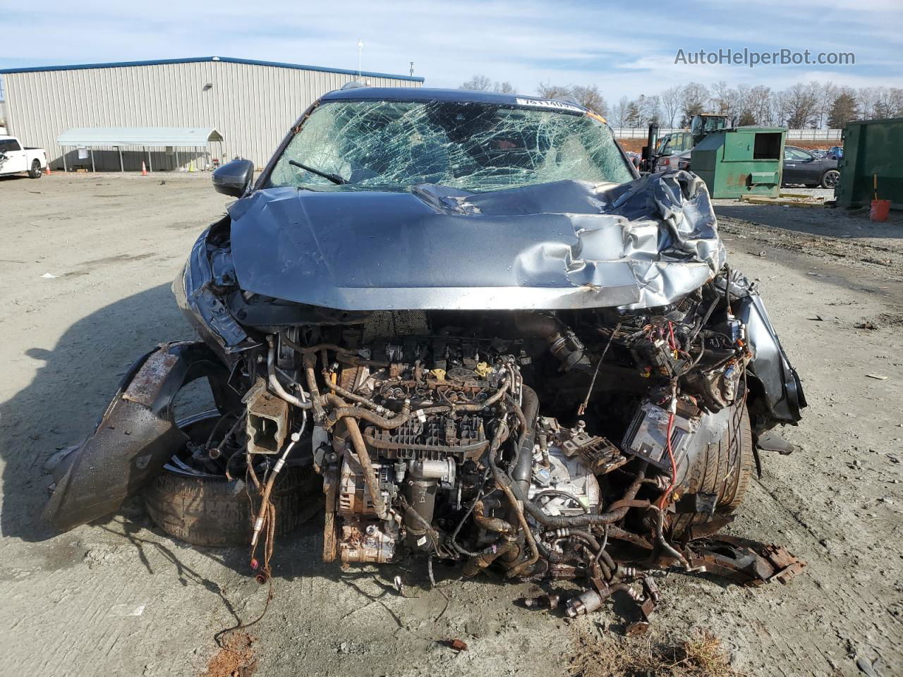 2018 Volkswagen Tiguan Sel Premium Синий vin: 3VV4B7AX5JM216572