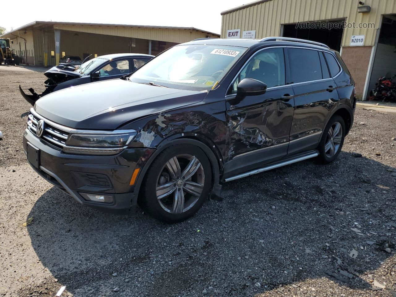 2019 Volkswagen Tiguan Sel Premium Black vin: 3VV4B7AX5KM153734