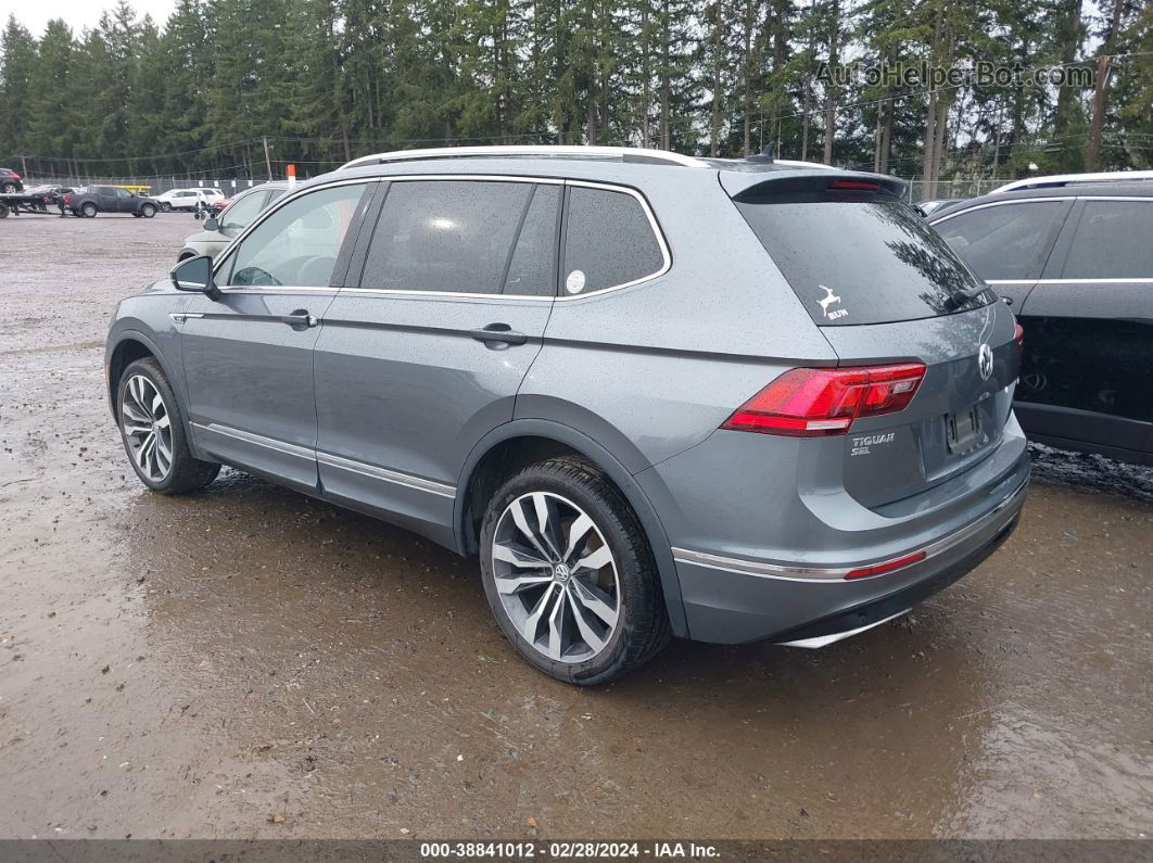 2021 Volkswagen Tiguan 2.0t Sel Premium R-line Серый vin: 3VV4B7AX6MM116985