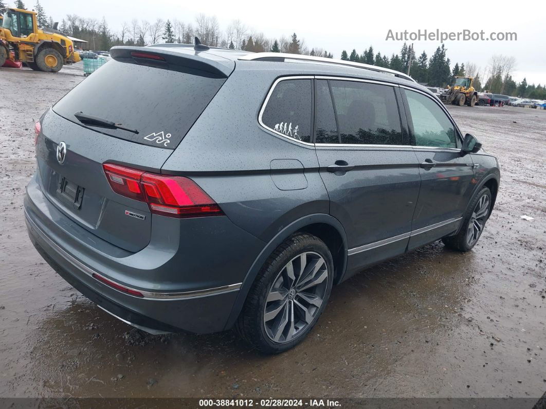 2021 Volkswagen Tiguan 2.0t Sel Premium R-line Серый vin: 3VV4B7AX6MM116985