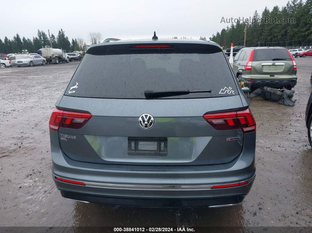 2021 Volkswagen Tiguan 2.0t Sel Premium R-line Серый vin: 3VV4B7AX6MM116985