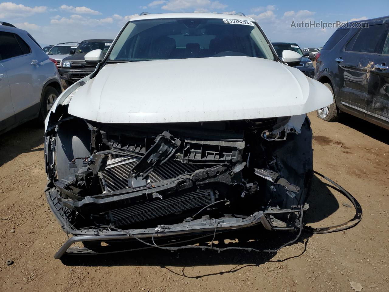 2018 Volkswagen Tiguan Sel Premium White vin: 3VV4B7AX7JM146962