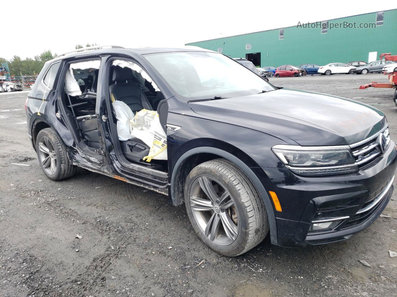 2019 Volkswagen Tiguan Sel Premium Black vin: 3VV4B7AX8KM096977