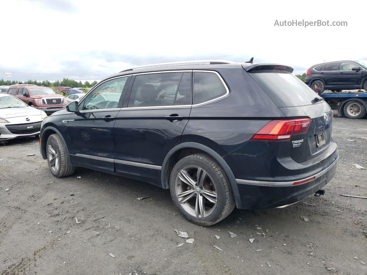 2019 Volkswagen Tiguan Sel Premium Black vin: 3VV4B7AX8KM096977