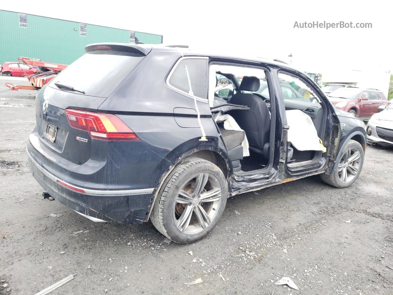 2019 Volkswagen Tiguan Sel Premium Black vin: 3VV4B7AX8KM096977