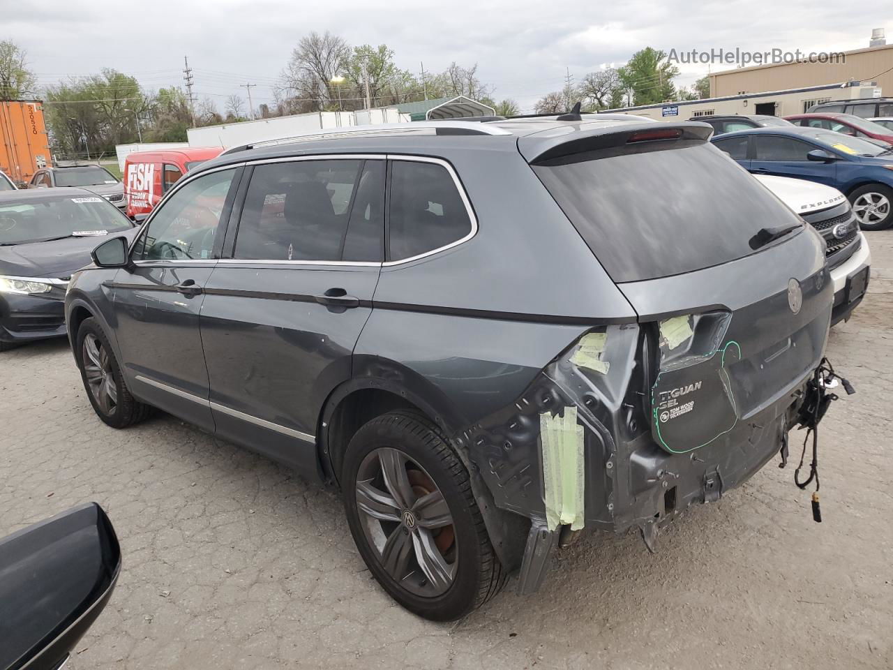 2019 Volkswagen Tiguan Sel Premium Charcoal vin: 3VV4B7AX8KM195282