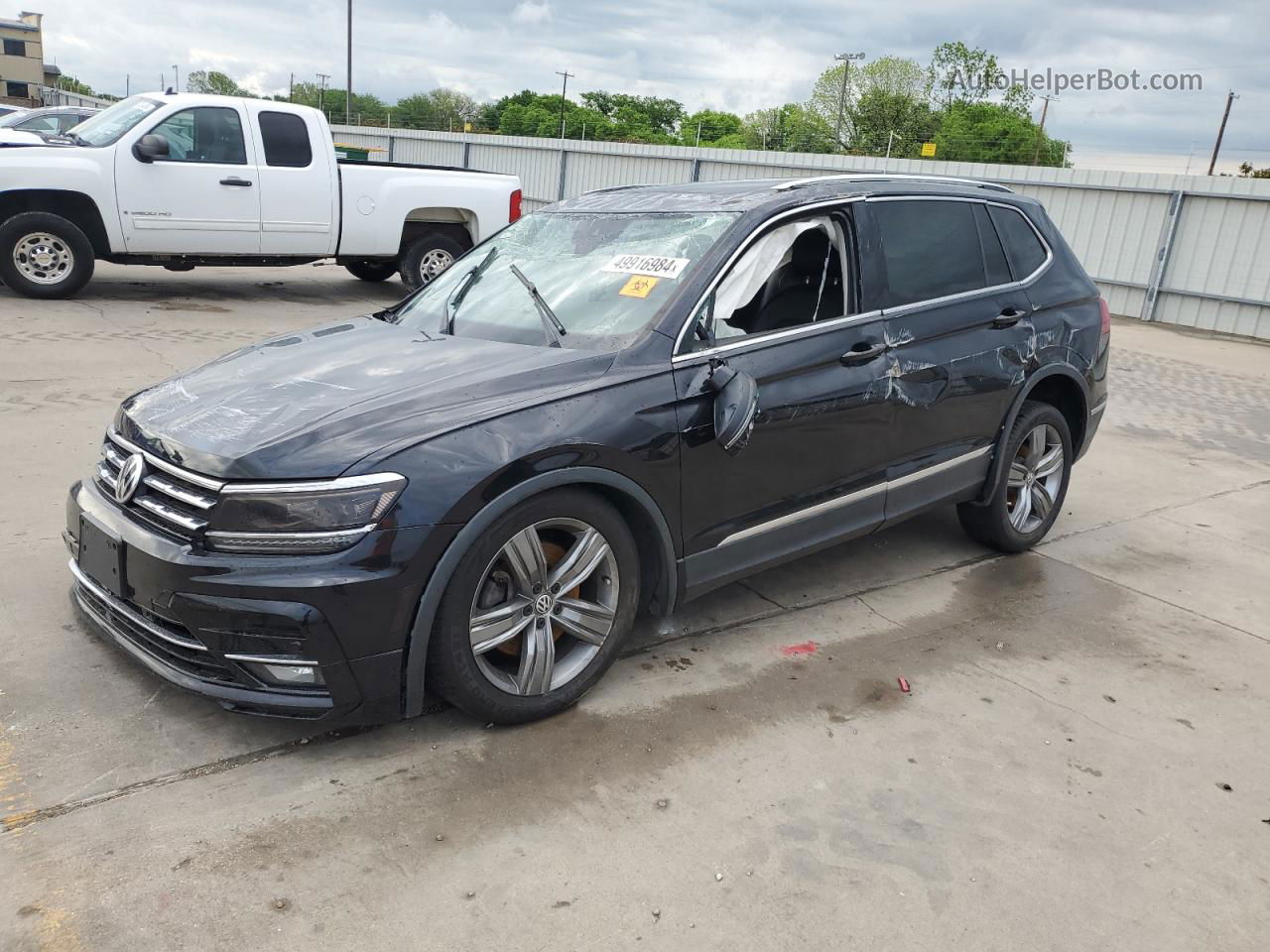 2018 Volkswagen Tiguan Sel Premium Black vin: 3VV4B7AX9JM003916