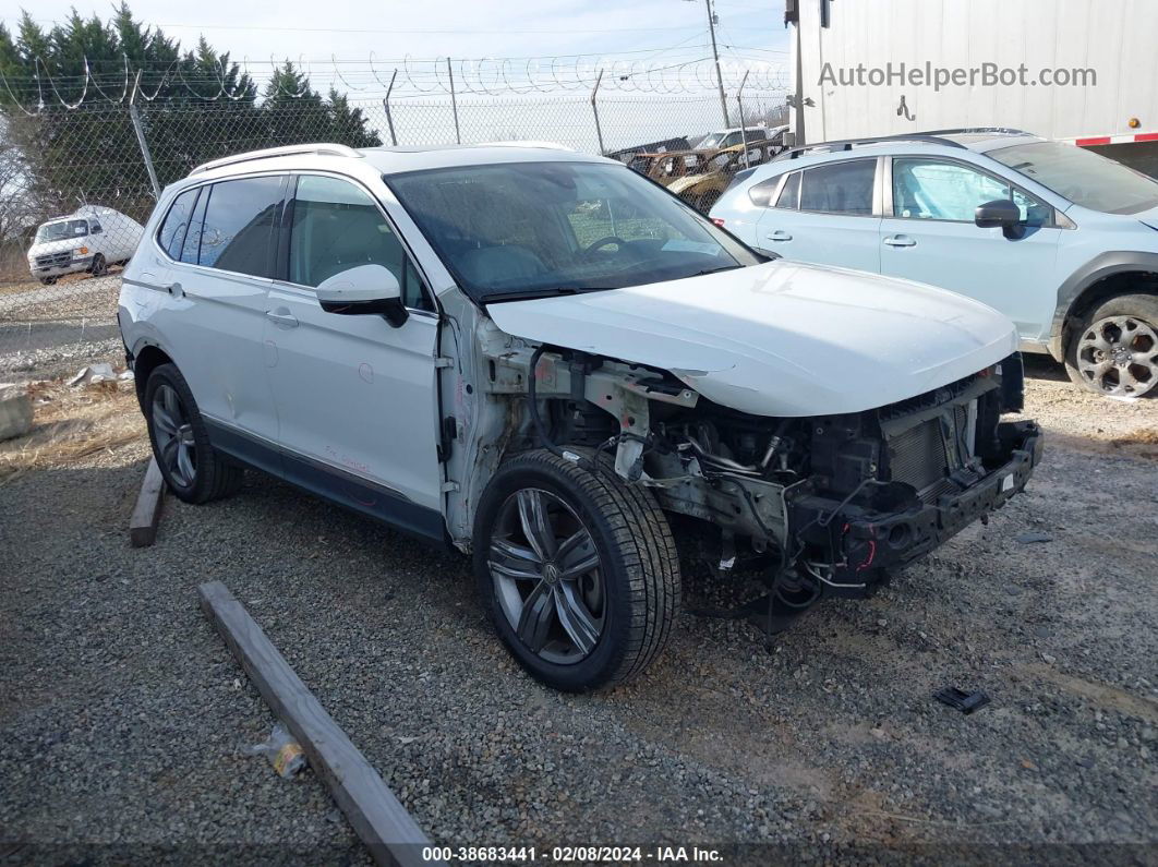 2018 Volkswagen Tiguan 2.0t Sel Premium White vin: 3VV4B7AX9JM084531