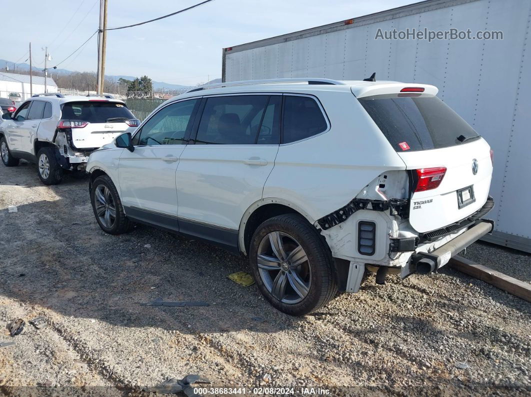 2018 Volkswagen Tiguan 2.0t Sel Premium White vin: 3VV4B7AX9JM084531